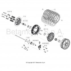 Embrayage BETA 350 RR 4T EFI 2019