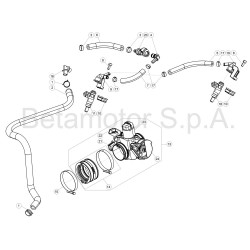 Corps d'injection BETA RR/RACING 4T EFI 2018