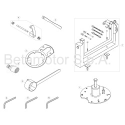 Outillage moteur BETA 250/300 RR/RACING 2T 2018