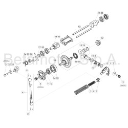 Commande de valves BETA 300 X-TRAINER 2T 2018/2019