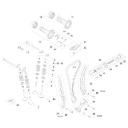 Distribution BETA RR/RACING 4T 2017