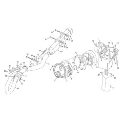 Boîte à air - Échappement 4t SHERCO 500 SEF-R 4T 2019