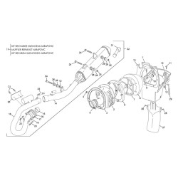 Boîte à air - Échappement 4t SHERCO 300 SEF-R 4T FACTORY 2020