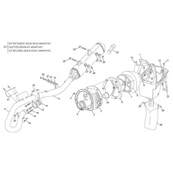 Boîte à air - Échappement 4t SHERCO 450 SEF-R 4T FACTORY 2017