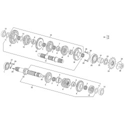 Boîte de vitesses SHERCO 300 SE-R 2T 2019