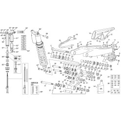 Bras oscillant - Amortisseur KYB