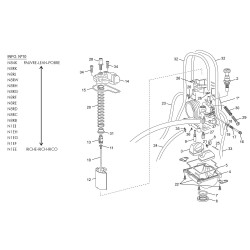 Carburateur KEIHIN PWK36 détaillé