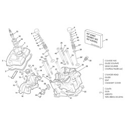 Culasse SHERCO 250 SEF-R 4T FACTORY 2019