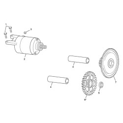 Démarreur SHERCO 250 SEF-R 4T 2020