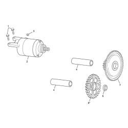 Démarreur SHERCO 250 SEF-R 4T FACTORY 2020