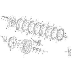 Embrayage SHERCO 300 SE-R 2T 2020