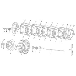 Embrayage SHERCO 300 SEF-R 4T FACTORY 2018