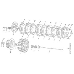 Embrayage SHERCO 250 SEF-R 4T 2020