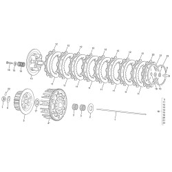 Embrayage SHERCO 250 SEF-R 4T 2019
