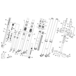 Fourche WP SHERCO 500 SEF-R 4T 2020