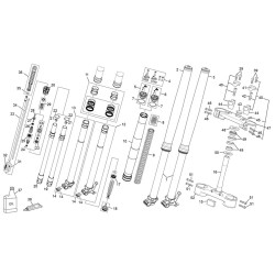 Fourche WP SHERCO 300 SEF-R 4T 2020