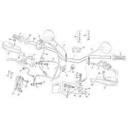 Guidon et commandes SHERCO 300 SE-R 2T 2019