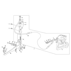 Frein arrière SHERCO 450 SEF-R 4T FACTORY 2020