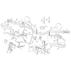 Guidon et commandes SHERCO 300 SE-R 2T 2020