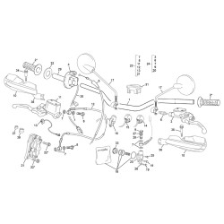 Guidon et commandes SHERCO 300 SE-R 2T FACTORY 2017