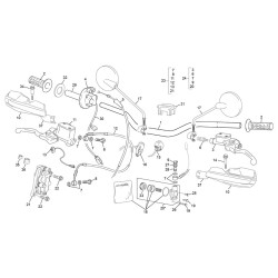 Guidon et commandes SHERCO 500 SEF-R 4T 2020