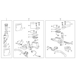 Maitre cylindre frein et embrayage SHERCO 500 SEF-R 4T 2020