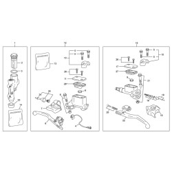 Maitre cylindre frein et embrayage SHERCO 250 SEF-R 4T 2020