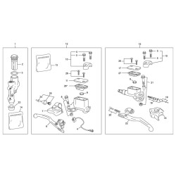 Maitre cylindre frein et embrayage SHERCO 250 SEF-R 4T FACTORY 2020