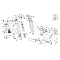 Amortisseur Bras oscillant SHERCO 450 SEF-R 4T FACTORY 2017