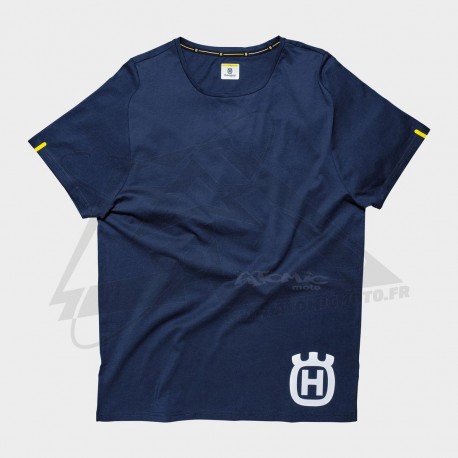 Tshirt HUSQVARNA Inventor - Bleu