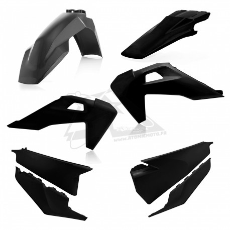 Kit plastiques complet ACERBIS HVA TE/FE '20 - Noir