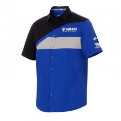 Chemisette YAMAHA Team Paddock Homme - Bleu
