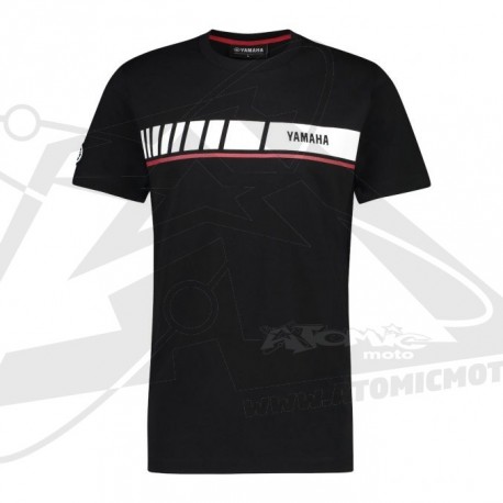 T-shirt YAMAHA MC Homme - Noir