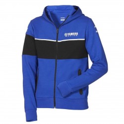 Sweat à capuche zippé YAMAHA Femme - Bleu