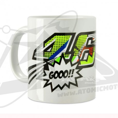 Mug Pop art blanc VR|46