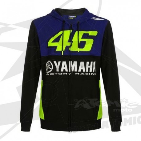 Sweat à capuche zippé YAMAHA VR|46