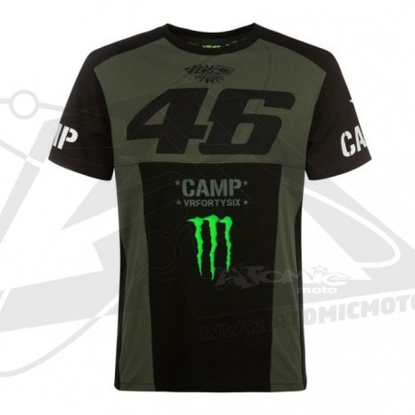 T-shirt CAMP MONSTER Kaki VR|46