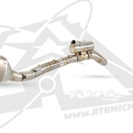 COLLECTEUR RACING AKRAPOVIC END SEF 450. EVO 