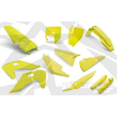 Kit plastiques - Jaune HVA