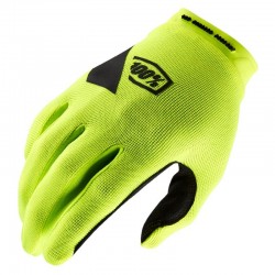 Gants 100% Ridecamp - Jaune fluo