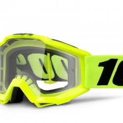 Lunettes 100% Accuri enfant - Jaune fluo - Écran clair