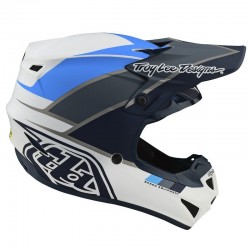 Casque TLD SE4 Polyacrylite Beta - Blanc/Gris