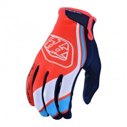 Gants TLD Air - Orange/Marine Seca