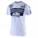 T-shirt Team KTM TLD - Blanc