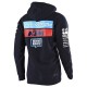 Sweat zippé à capuche team KTM TLD - Marine