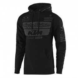 Sweat à capuche team KTM TLD - Noir/Gris