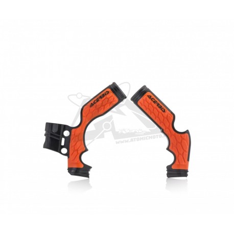 Protection de cadre ACERBISX-GRIP KTM 65 SX noir/orange 