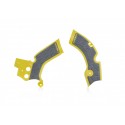 Protection de cadre ACERBIS X-GRIP SUZUKI 250 RMZ '18 - Jaune / Gris