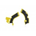 Protection de cadre ACERBIS X-GRIP SUZUKI 250 RMZ '18 - Jaune / Noir