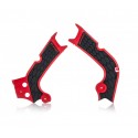 Protection de cadre ACERBIS X-GRIP HONDA 250 /450 CRF Rouge/Noir